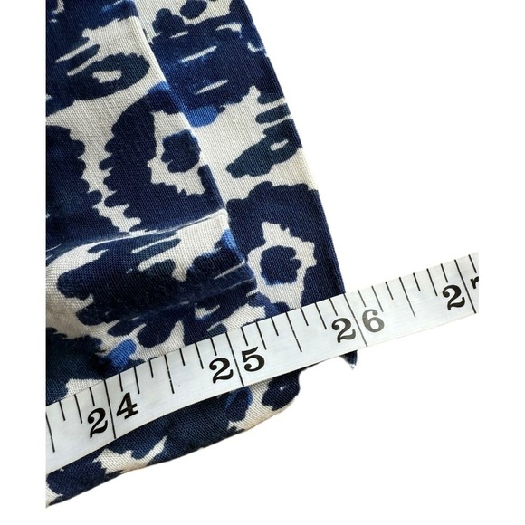 Lilly Pulitzer Lela Flamingo Cropped Resort Pants Blue Size 12 - Picture 5 of 9